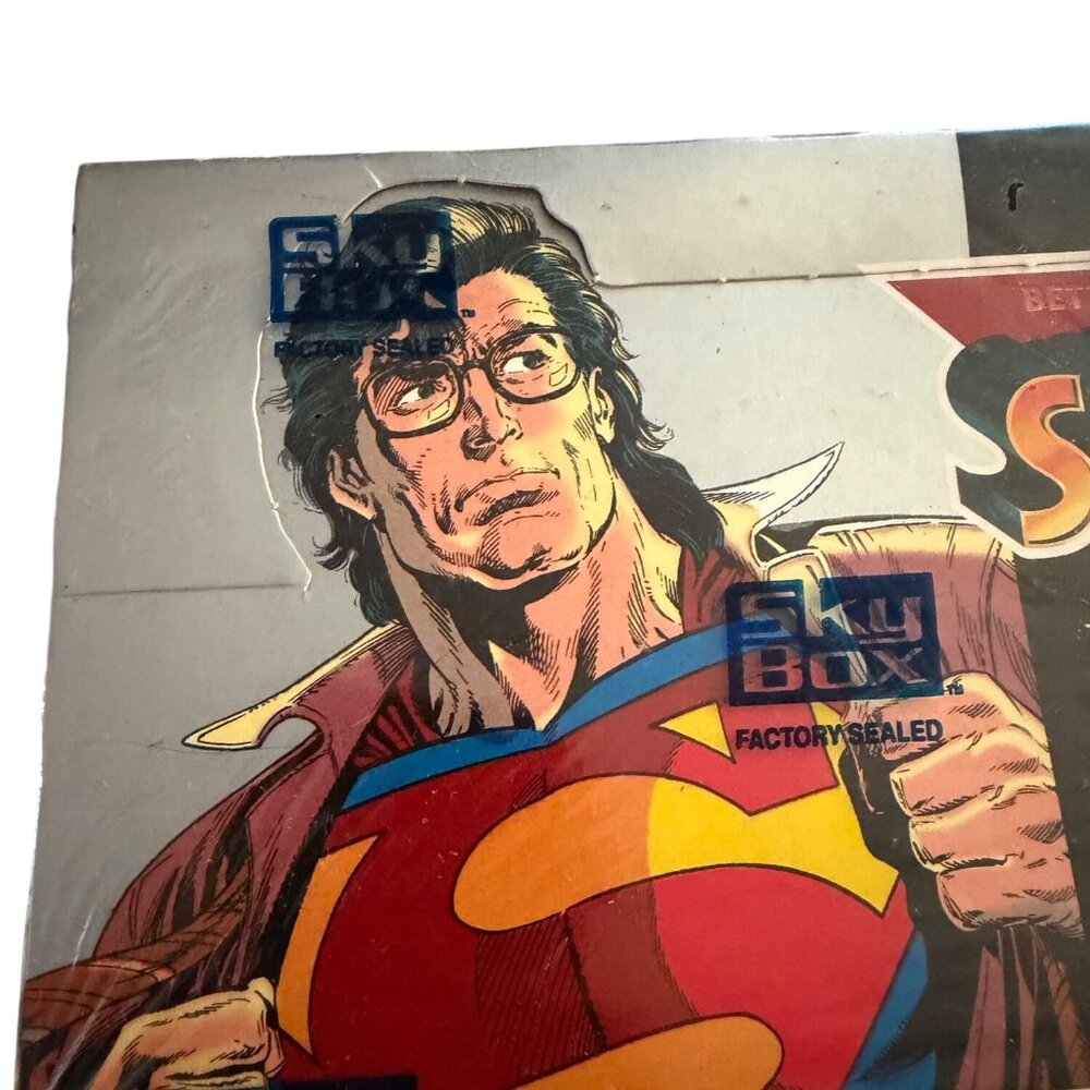 The Return Of Superman SkyBox Factory Sealed Trading Cards Box 1992 DC Comics - Picture 3 of 6